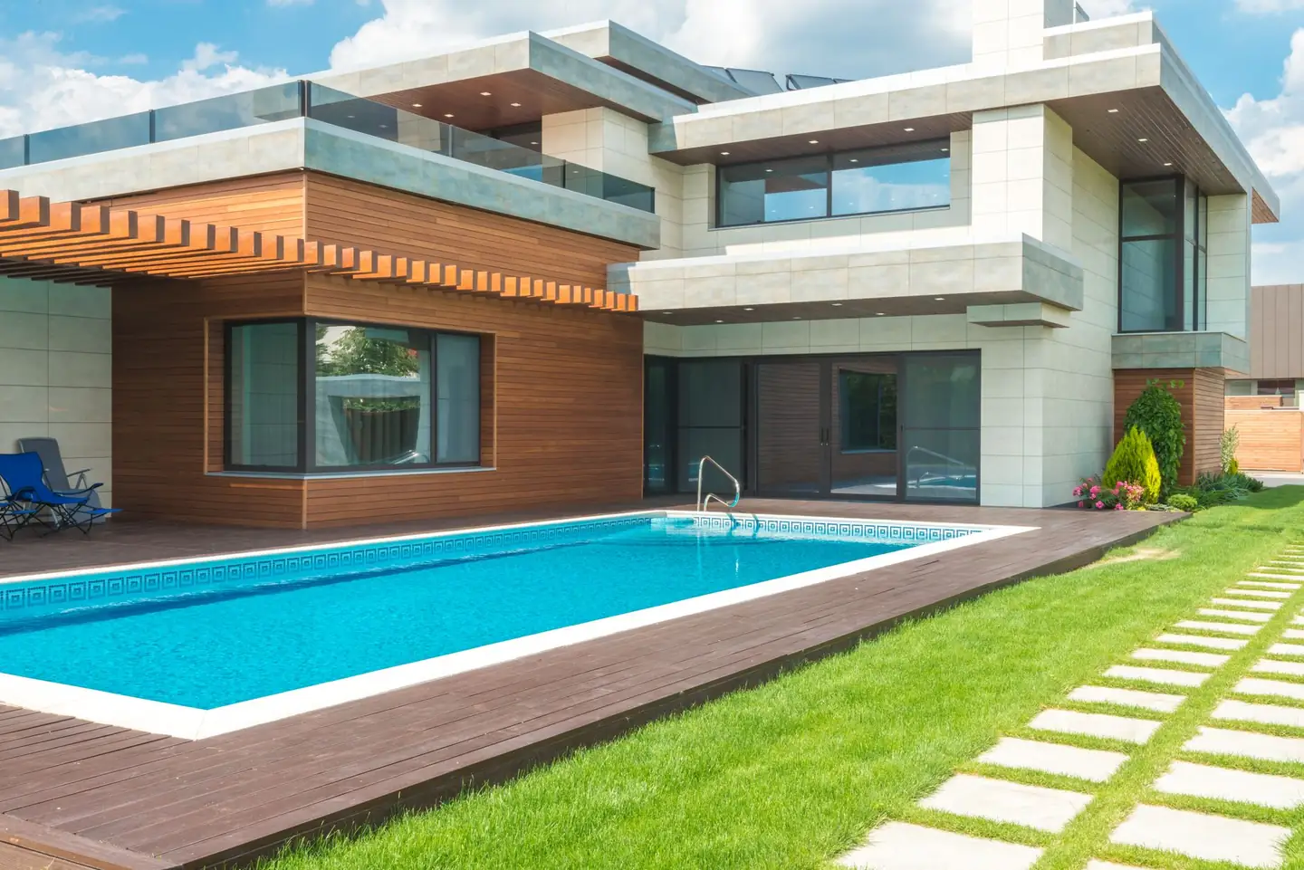 Swimming pool built in Hillvue, NSW